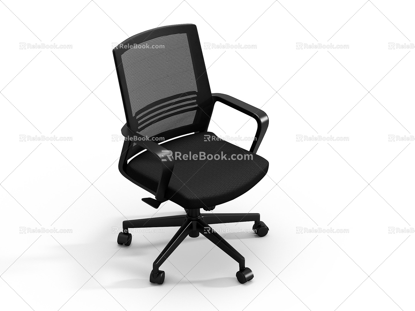 Staff Chair Staff Chair Office Chair Swivel Chair 3d model