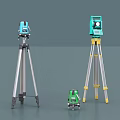 High Quality Industrial Surveying Equipment With Tripods And Measuring Tools