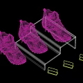 Modern Shoes 3d model