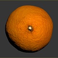 orange orange orange fruit mandarin citrus items 3d model