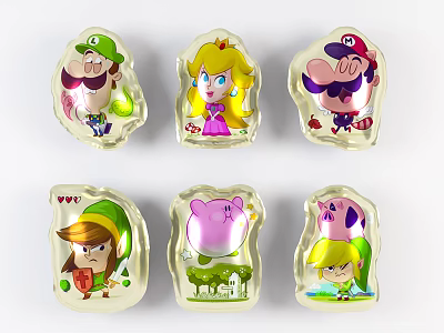 Cute Cartoon Character Inflatable Toys With Multiple Designs And Colorful Styles 3d model Cute Cartoon Character Inflatable Toys With Multiple Designs And Colorful Styles 3d model