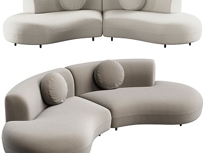 Tokio Curved Sofa model