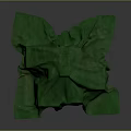 Green Soft Fabric Cover As Practical Household Daily Use Item
