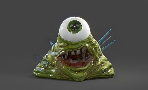 The one-eyed monster 3d model