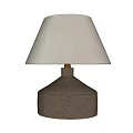 Zara Home Table Lamp Fabric Table Lamp Bedside Table Lamp Bedside Table Lamp Wooden Table Lamp 3d model