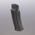 High Quality Black Tactical Gun Magazine With Capacity Slots And Durable Design