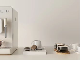 Modern ornaments combination 3d model