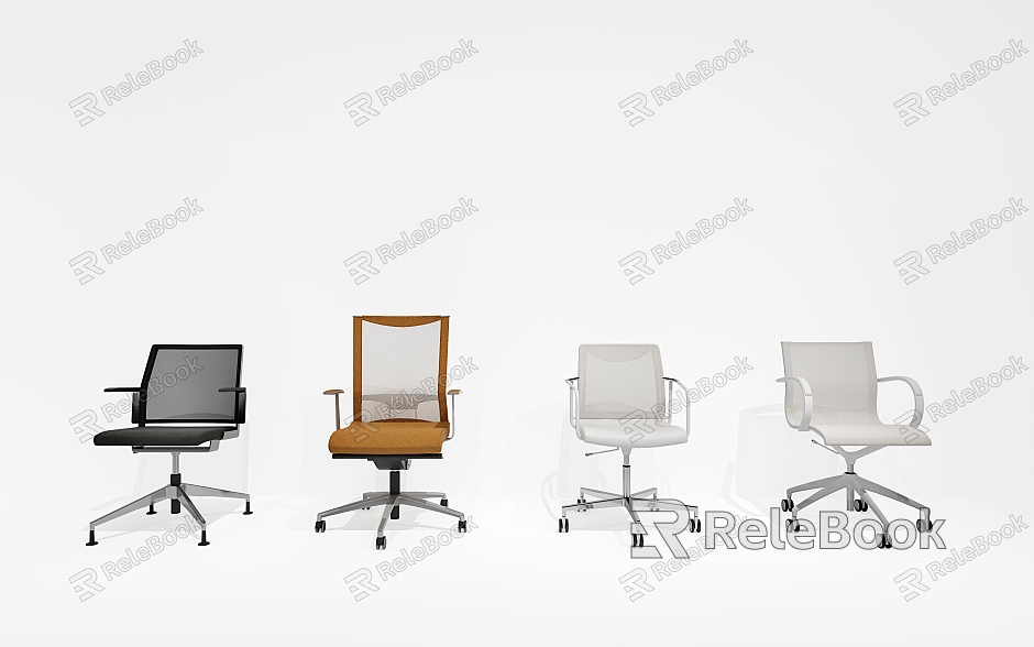 Modern office chair model