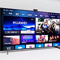 Huawei Smart TV Showcasing Clear Screen Display With Interface And Landscape 3d model