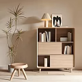 Nordic Bookcase 3d model