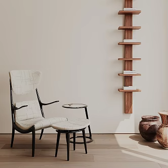Modern Middle Ancient Leisure Chair Combination Middle Ancient Leisure Chair Combination Modern Leisure Chair Combination 3d model