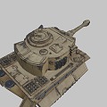 German Tanks 3d model