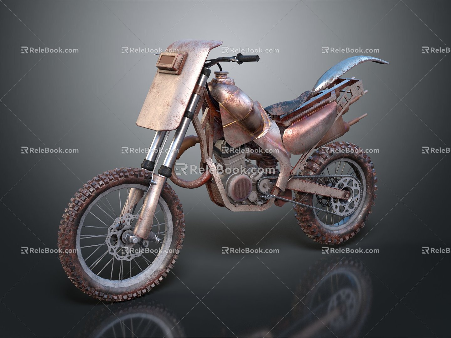 INDUSTRIAL LOFT MOTORCYCLE TWO ROAD MOTORCYCLE ROAD RACING MOTORCYCLE 3d model