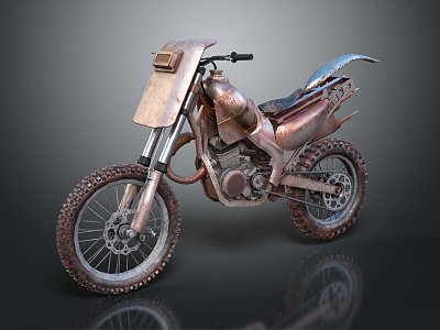 INDUSTRIAL LOFT MOTORCYCLE TWO ROAD MOTORCYCLE ROAD RACING MOTORCYCLE model