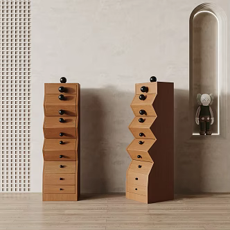 Nordic drawer 3d model