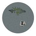 Modern Round Carpet 3d model