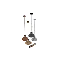 Vintage Industrial Metal Pendant Light With Dome Shade And Multiple Color Options