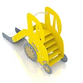 Children's Single Slide Children's Modeling Single Slide Outdoor Slide Single Slide Children's Slide 3d model