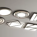 modern ceiling lamp 3d model