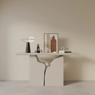 Modern Entrance Cabinet 3d model