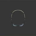 Classic Vintage Leather Goggles With Clear Lenses And Adjustable Headband Design