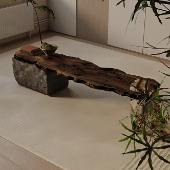 Modern shoe changing stool 3d model