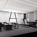 General Manager's Office Modern Office 3d model