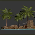 Game Environment Game Scene Fairy Tale Scene Fairy Tale Magic Scene Magic Item Fantasy Scene 3d model