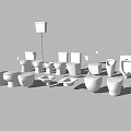 Various Types of Modern Toilet Designs and Bathroom Accessories Collection