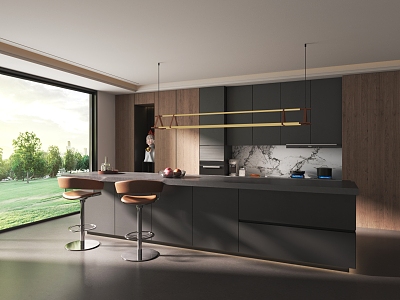 Italian Open Kitchen model