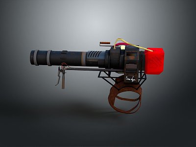 Science Fiction Firearms Next Generation Firearms Science Fiction Game Gun Game Firearms Game Gun Concept Gun Laser Gun 3d model