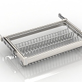 Modern draining rack 3d model