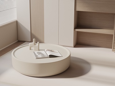 Modern coffee table model