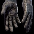 Gloves Realistic Gloves Industrial Gloves Leather Gloves Old Gloves 3d model