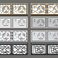 Air conditioner external unit Air conditioner rack External unit bracket Shutter grille Storage rack Shades Air conditioner external hood Protective cover 3d model