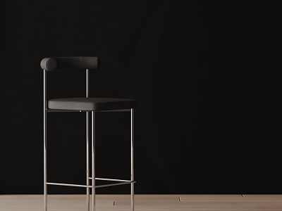 Modern Bar Chair 3d model