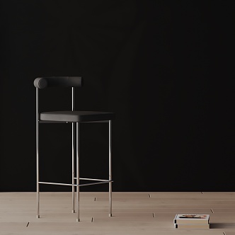 Modern Bar Chair 3d model