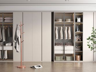 Modern wardrobe 3d model