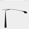 Modern floor lamp 3d model