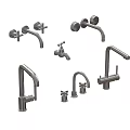 Different Types And Styles Of Modern Faucets For Home Kitchen Bathroom Use