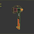 Tomahawk Axe Wooden Axe Handle Axe Mountain Axe Chopping Wood Axe Chopping Wood Axe Magic Axe 3d model