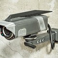 Surveillance camera monitoring probe 3d model