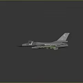 Gray Military Fighter Jet With Mounted Missiles And Reflective Dark Background