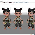 Character ornaments which 3d model