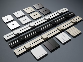 Rail socket 3d model