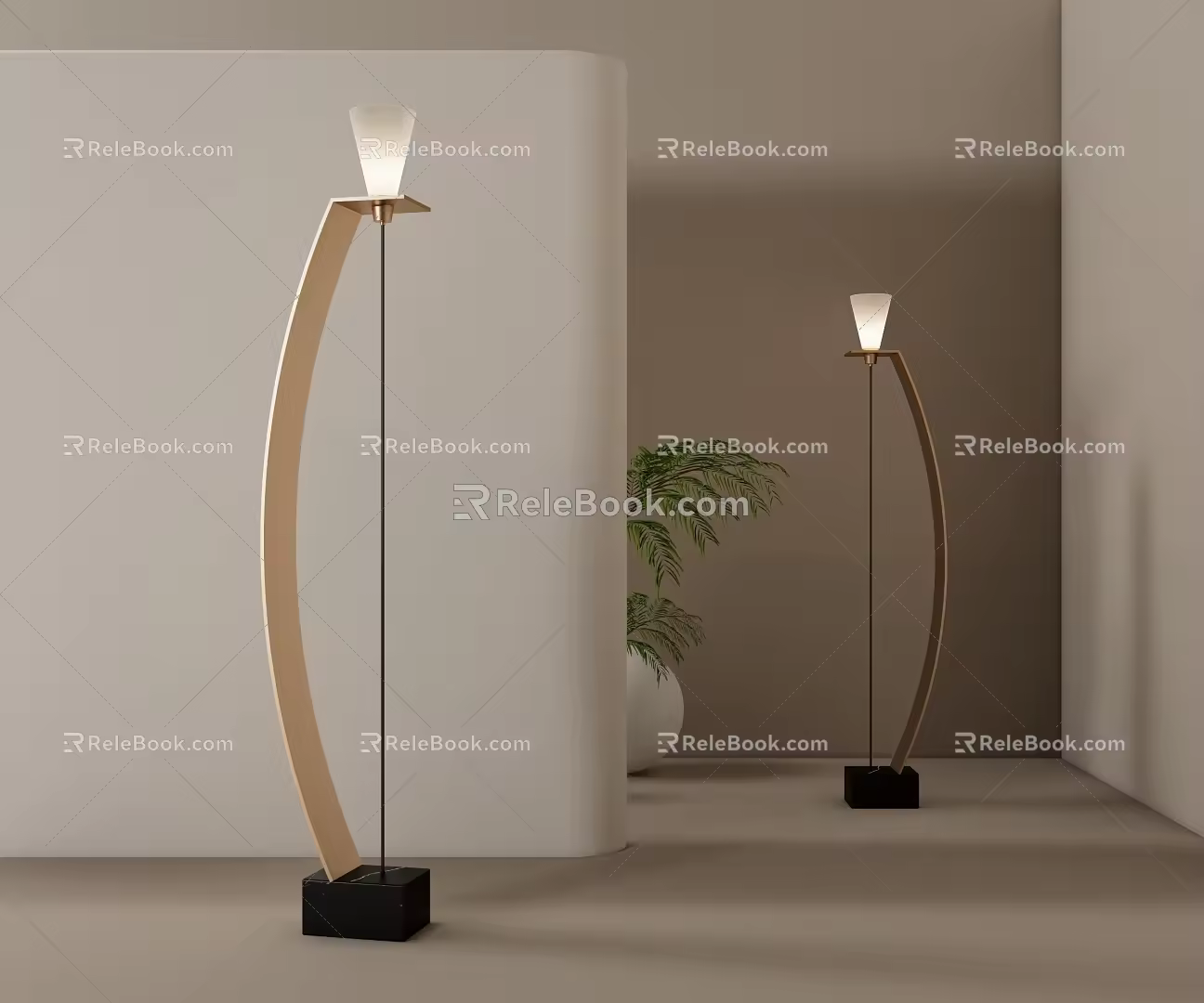 Floor lamp 3d model