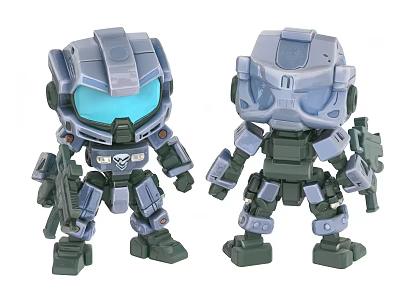 Gundam Toys Robot Mecha Warrior Robot War Robot Toys 3d model