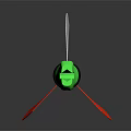 Crossbow Bow Arrow Crossbow Mechanical Crossbow Shifting Bow and Arrow Shoot Distal Equipment Weapons 3d model