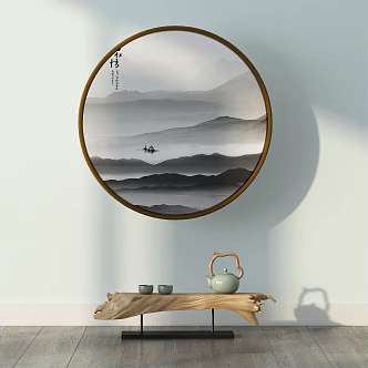 New Chinese Tea Set Tea Scene Jewelry Combination 3d model