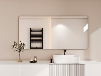 Bathroom mirror 3d model